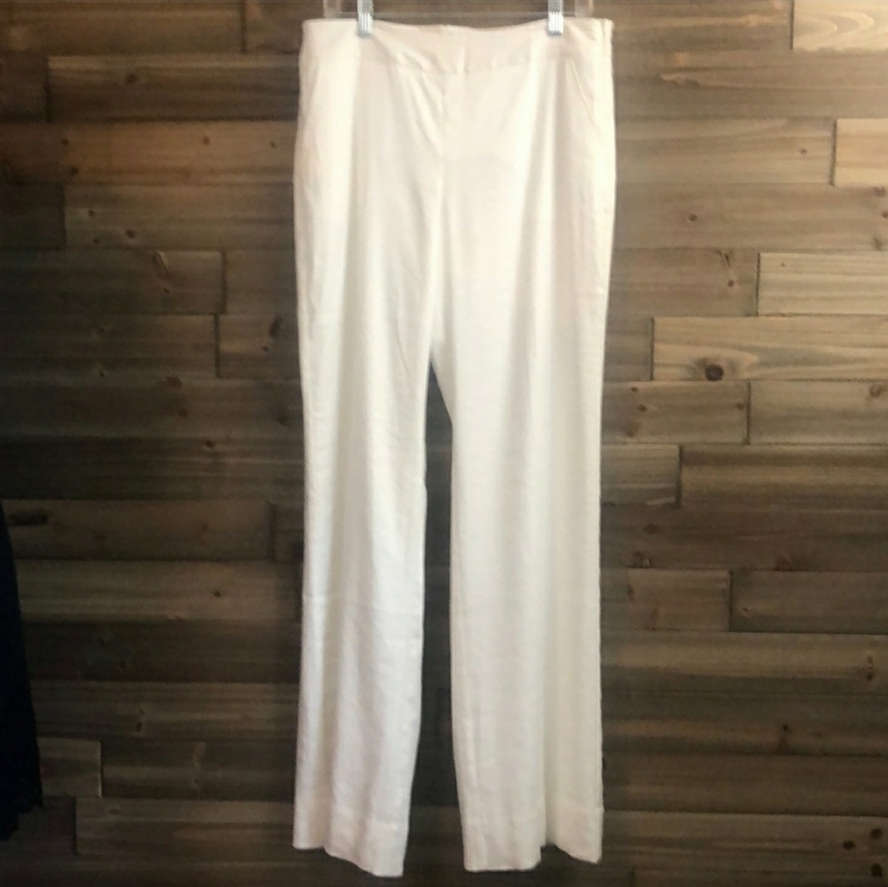 Fully Lined Linen Blend Slacks - image 3